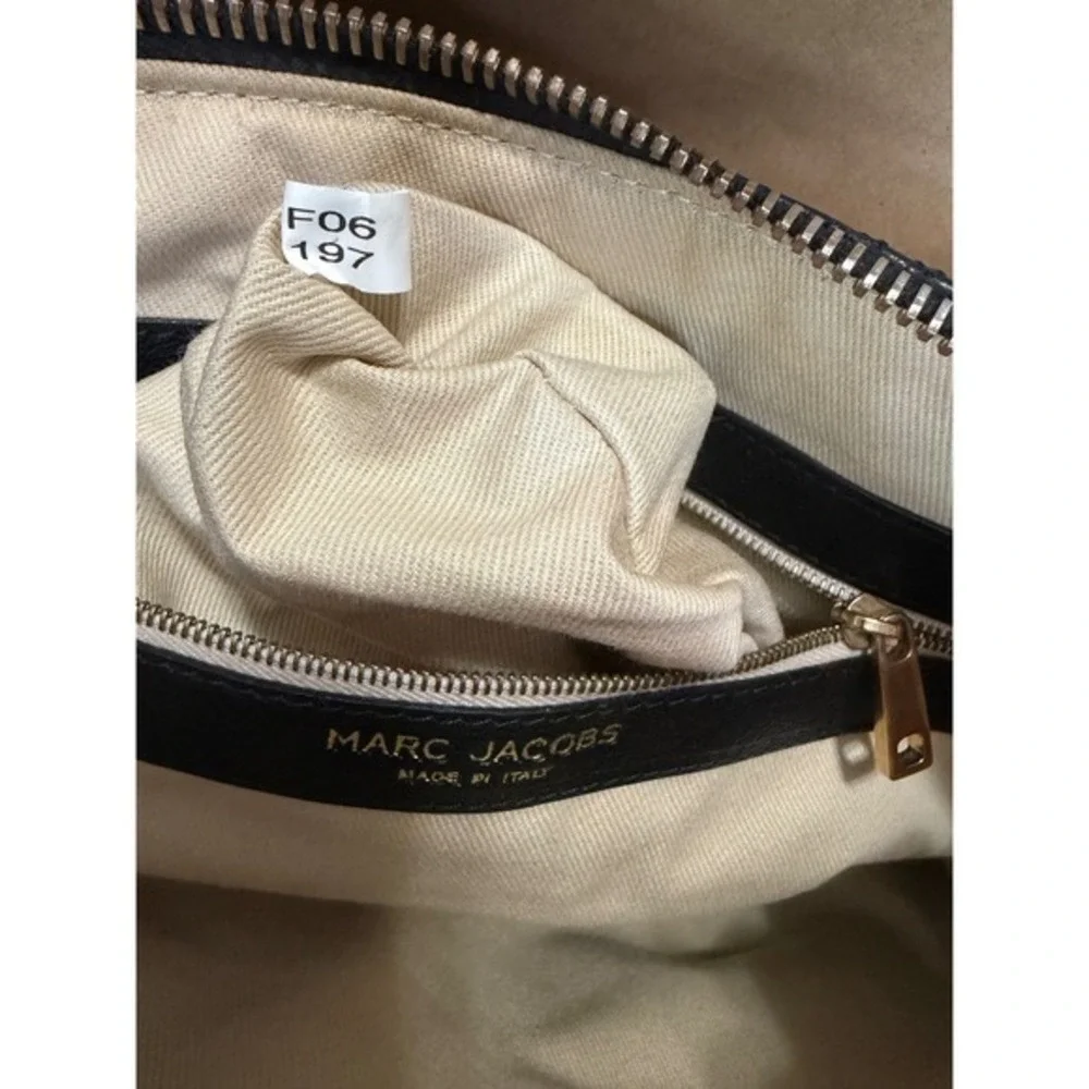 MARC‎ JACOBS Venetia quilted black leather satchel